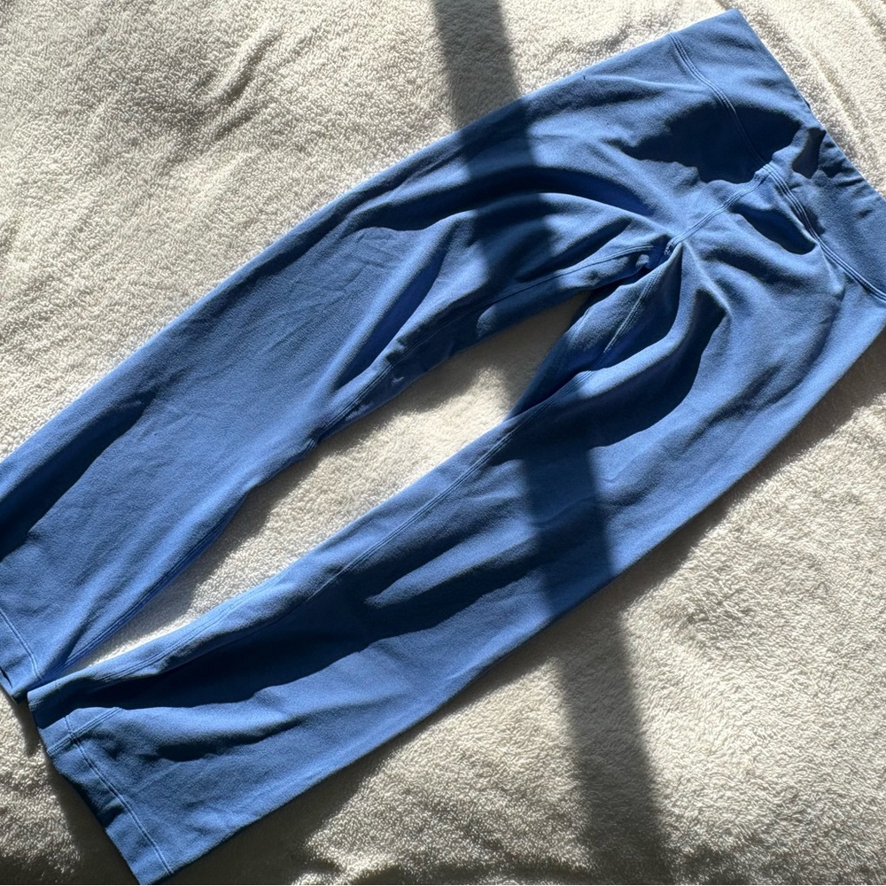 Lot of 3 Zella Girl Leggings XL 14/16 Black Blue Grey Athleisure - Picture 3 of 9